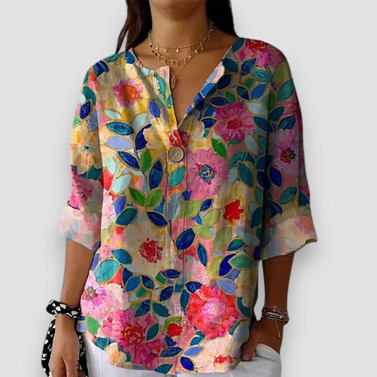 Watercolor Garden Shirt