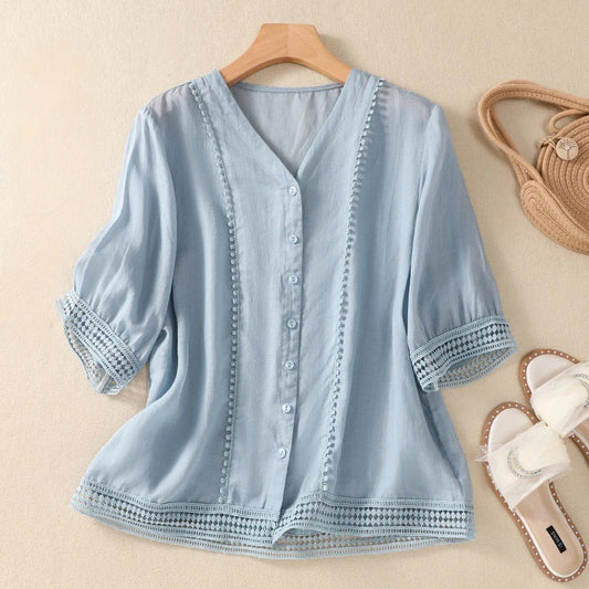 Ivy | Linen Blouse