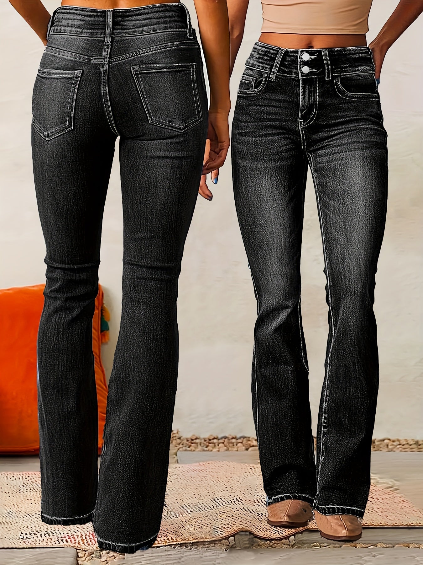 High Waisted Jeans