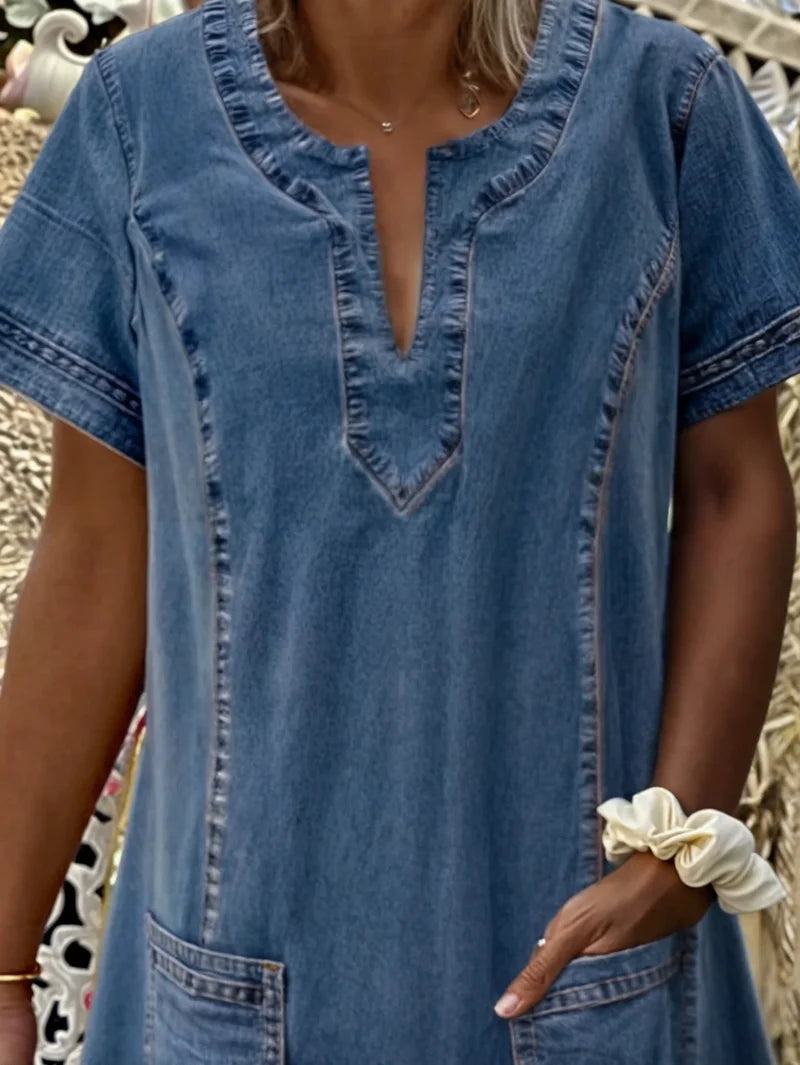 Nada | Soft Denim Dress