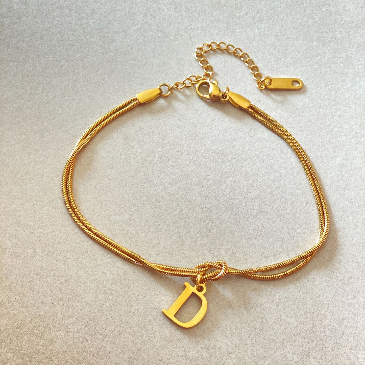 Initial Bracelet