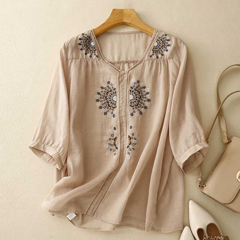 Georgia | Linen Blouse