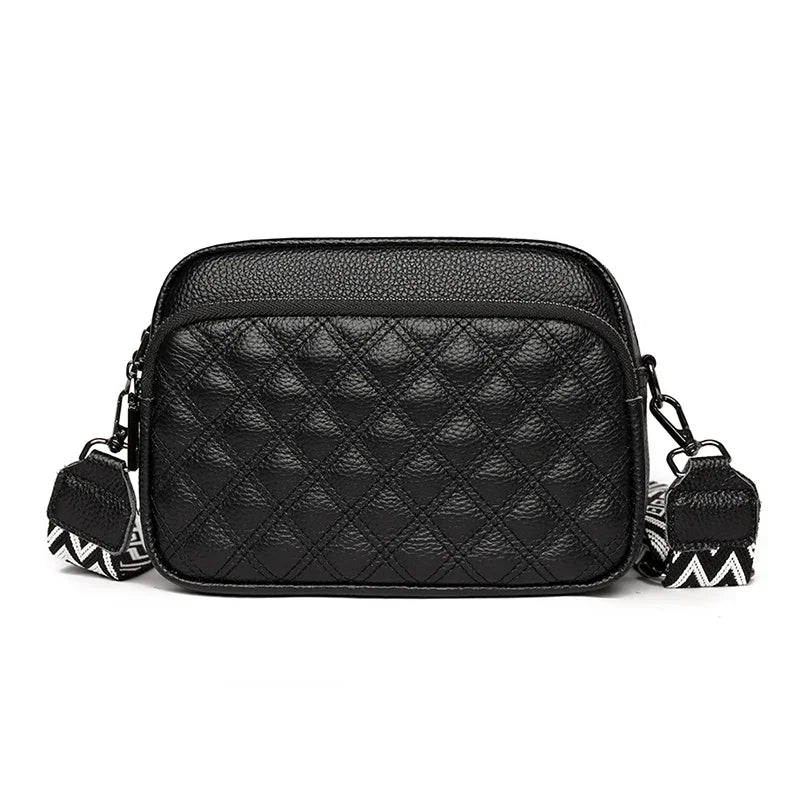 Josie | Refined Leather Shoulder Bag