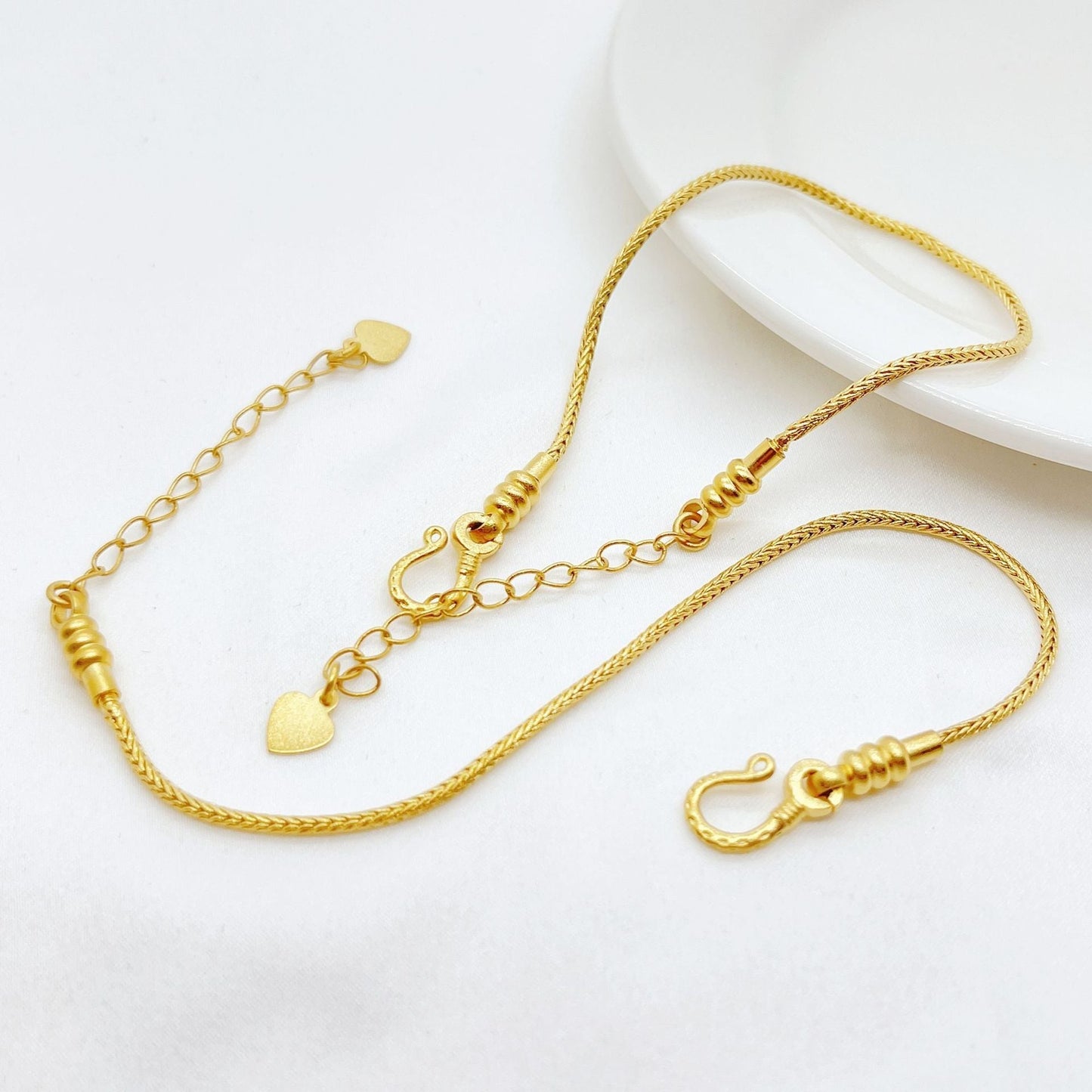 Gold Braided Bracelet