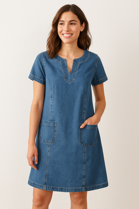 Nada | Soft Denim Dress